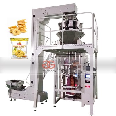 Small Automatic Food Banana Chips Packing Sealing Plantain Chips Packaging Machine
