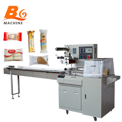Cheap Bakery Cake Loaf Bread Manual Croissant Bun Food Low Cost Pillow Packing Machine