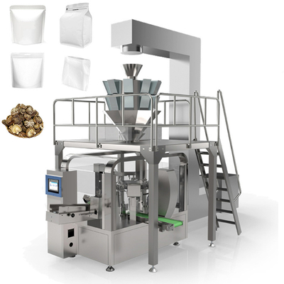 automatic premade stand up zipper bag packing machine for dry mushroom