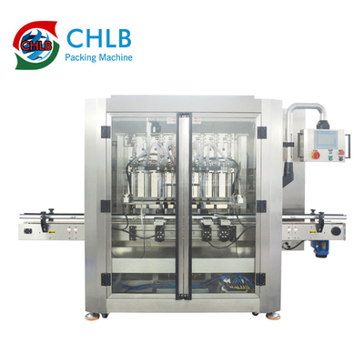 Automatic spice water liquid bottling filling sealing machine Food Chemical 8-head glass bottle filling machine