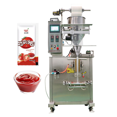 Liquid Food Paste Packing Automatic 10 Gram Ketchup Small Sachet Filling Packing Machine