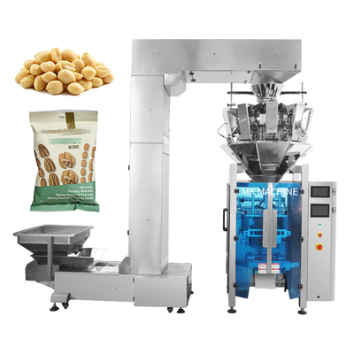 Automatic Vertical Mixed Pouch Bag Snacks Nut Dry Food Pillow Fruit Packing Machine