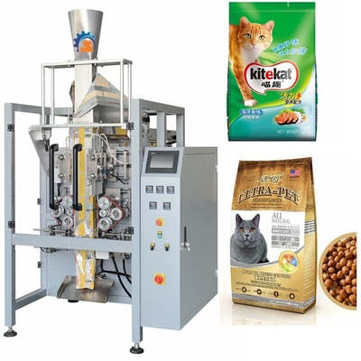 Chemical Automatic Pet Food Packing Machine For Cat / Dog / Fish