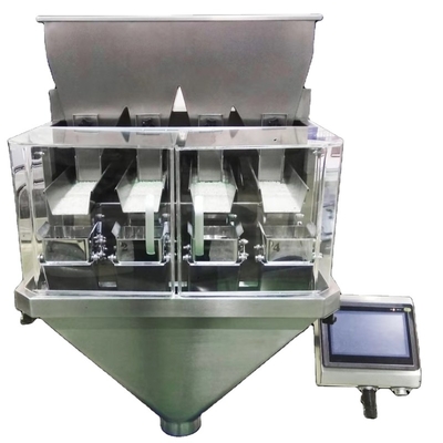 Food Sugar Powder 4 Head Linear Weigher Packing Machine Manufacturer CE Certification