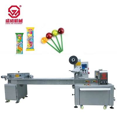 Chemical Hard Candy Lollipop Chocolate Pillow Packing Machinery From China Supplier